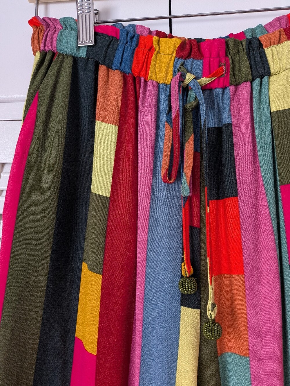 Farm Rio Colorblock Pants - Picture 3 of 5